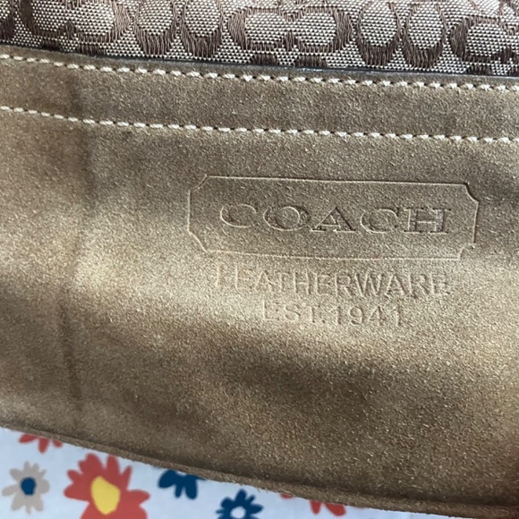 Vintage tan coach bag - Picture 2 of 7